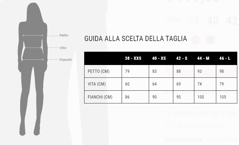 ABITO MONOSPALLA NERO