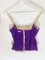 BUSTIER VIOLA