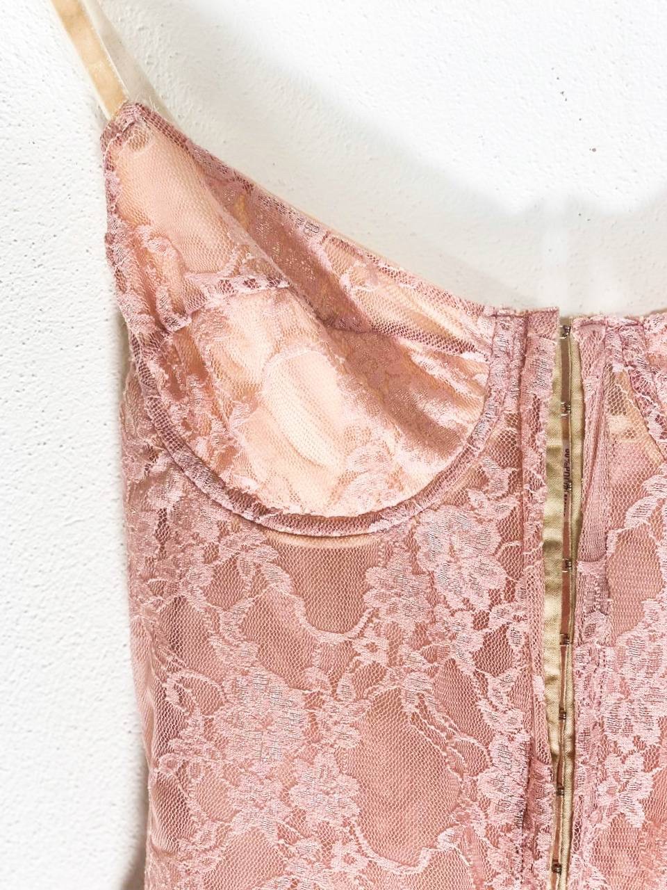 BUSTIER ROSA