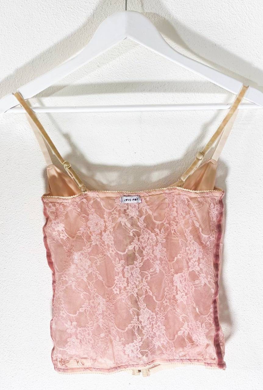 BUSTIER ROSA