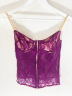 BUSTIER CICLAMINO