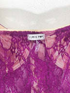 BUSTIER CICLAMINO