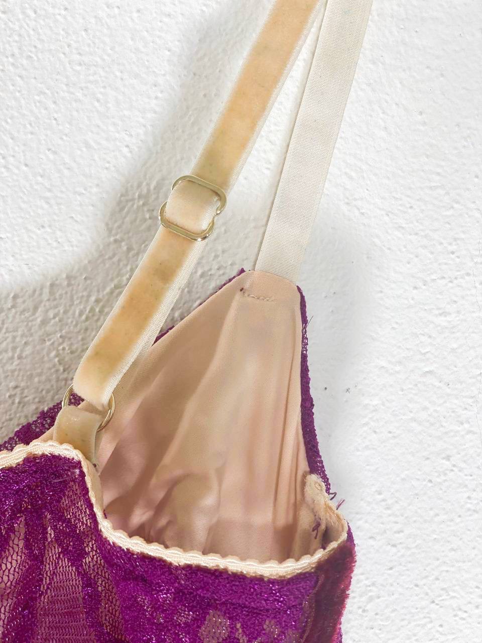 BUSTIER CICLAMINO