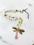 COLLANA LIBELLULA ROSA