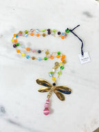 COLLANA LIBELLULA ROSA