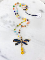 COLLANA LIBELLULA GIALLA