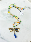 COLLANA LIBELLULA BLU