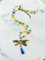 COLLANA LIBELLULA BLU