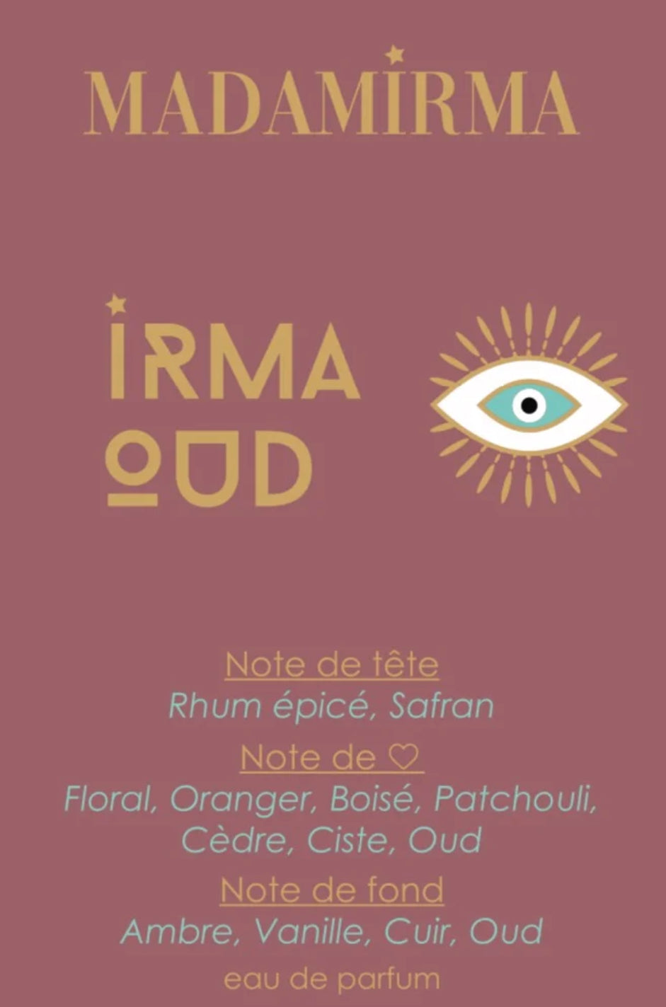 MADAMIRMA - IRMA OUD 100 ML