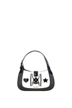 EL PASO H BAG BLACK WHITE