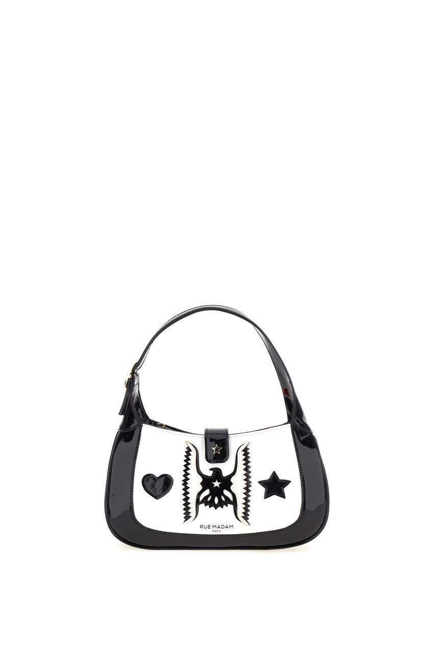 EL PASO H BAG BLACK WHITE