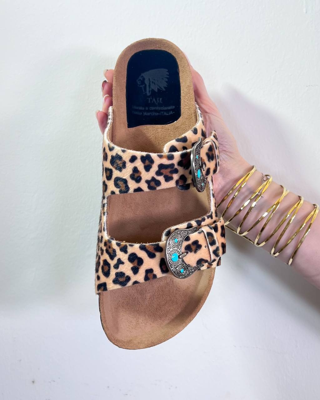 SANDALO LEOPARD CHIC