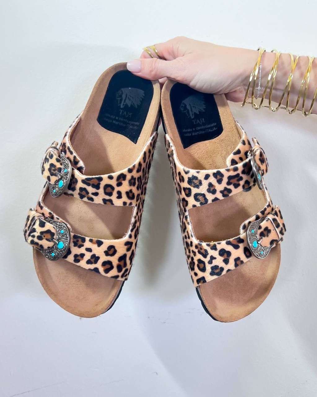 SANDALO LEOPARD CHIC