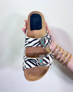 SANDALO ZEBRA CHIC