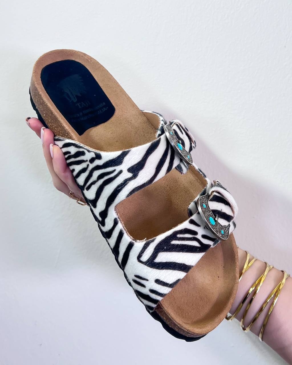 SANDALO ZEBRA CHIC