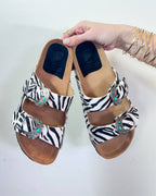 SANDALO ZEBRA CHIC