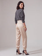 CARDIGAN MOHAIR GRIGIO