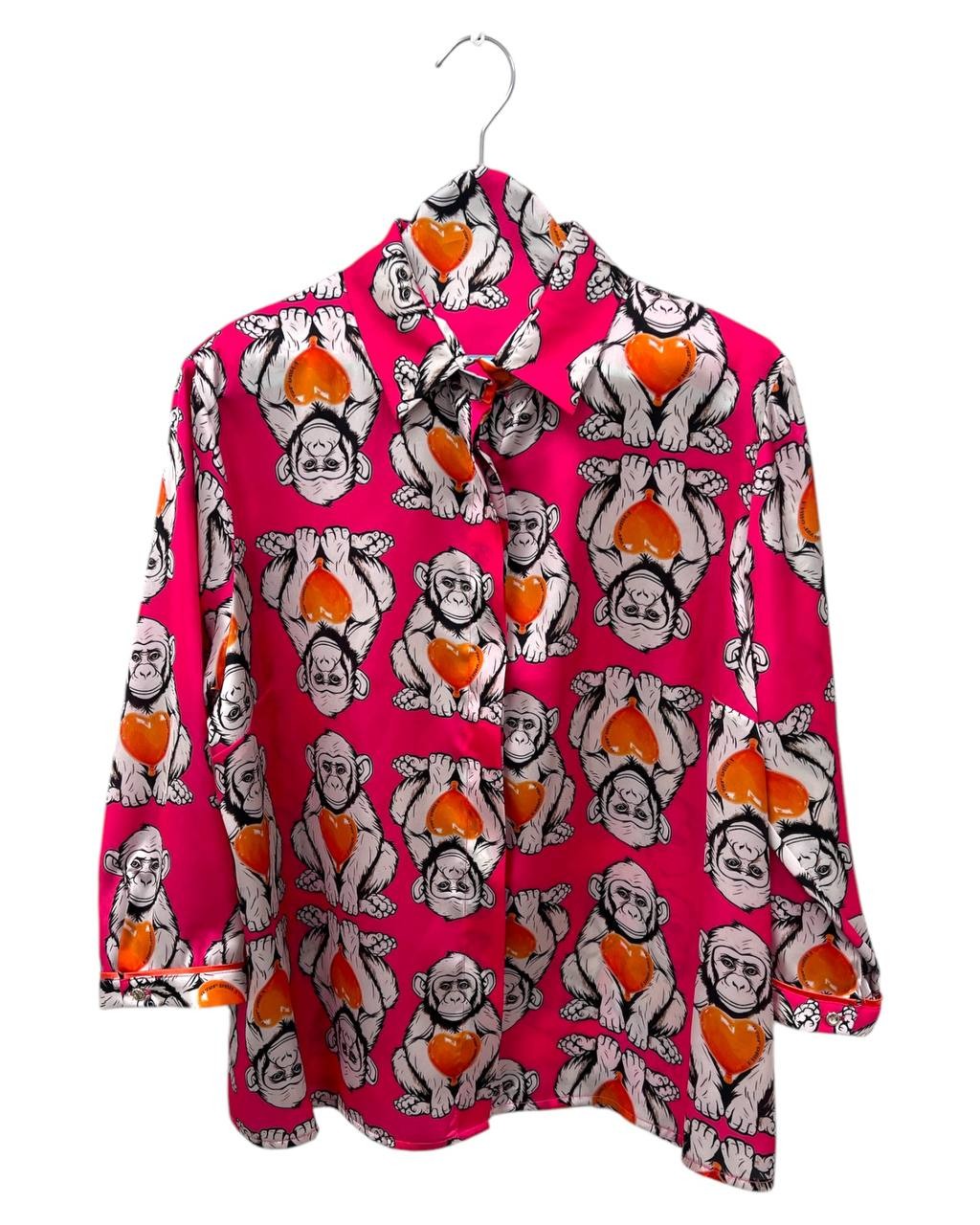 CAMICIA SPOON MONKEY PINK