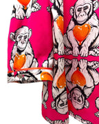 CAMICIA SPOON MONKEY PINK