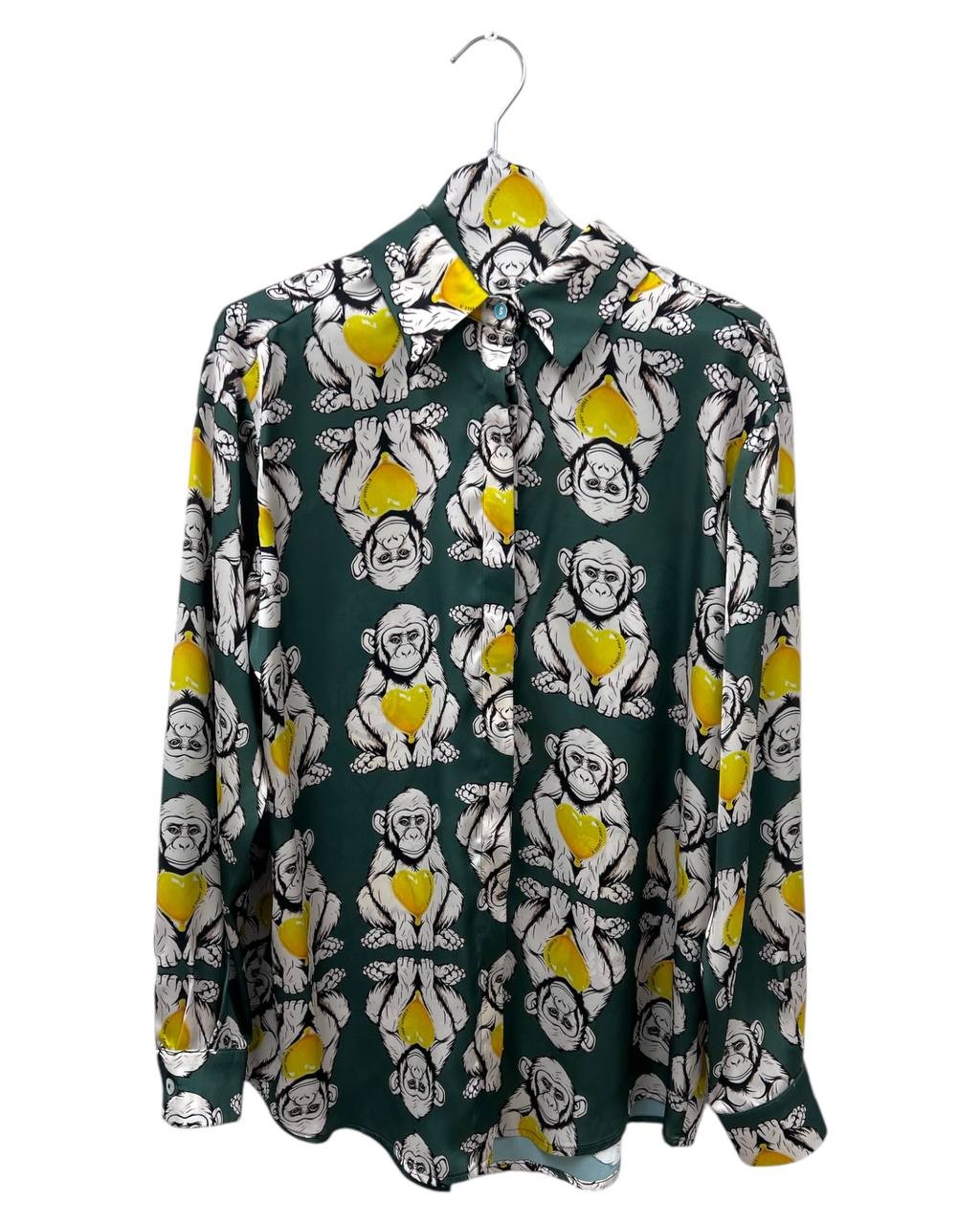 CAMICIA PACHA MONKEY GREEN
