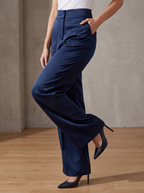 PANTALONI BLU NAVY