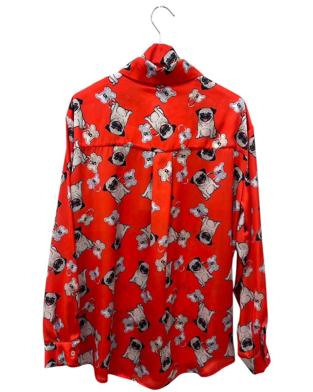CAMICIA PACHA DOG CORALLO