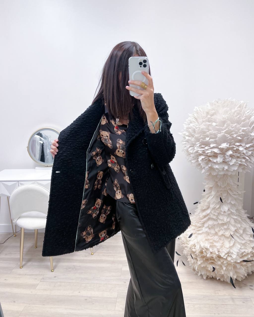 CAPPOTTO JANEIRO NERO