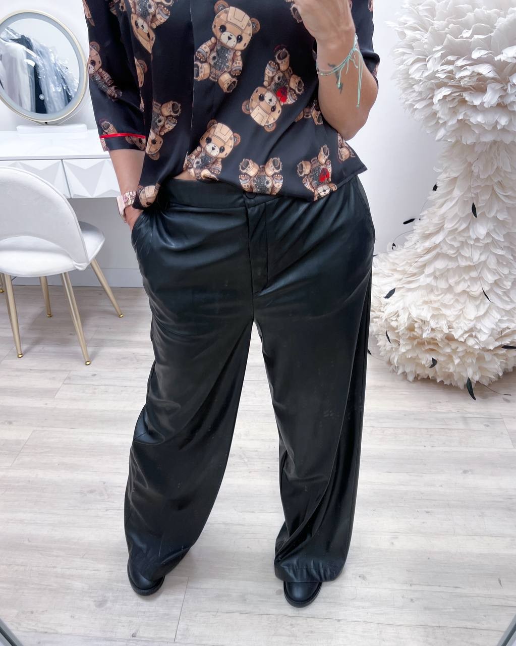 PANTALONI ECOPELLE