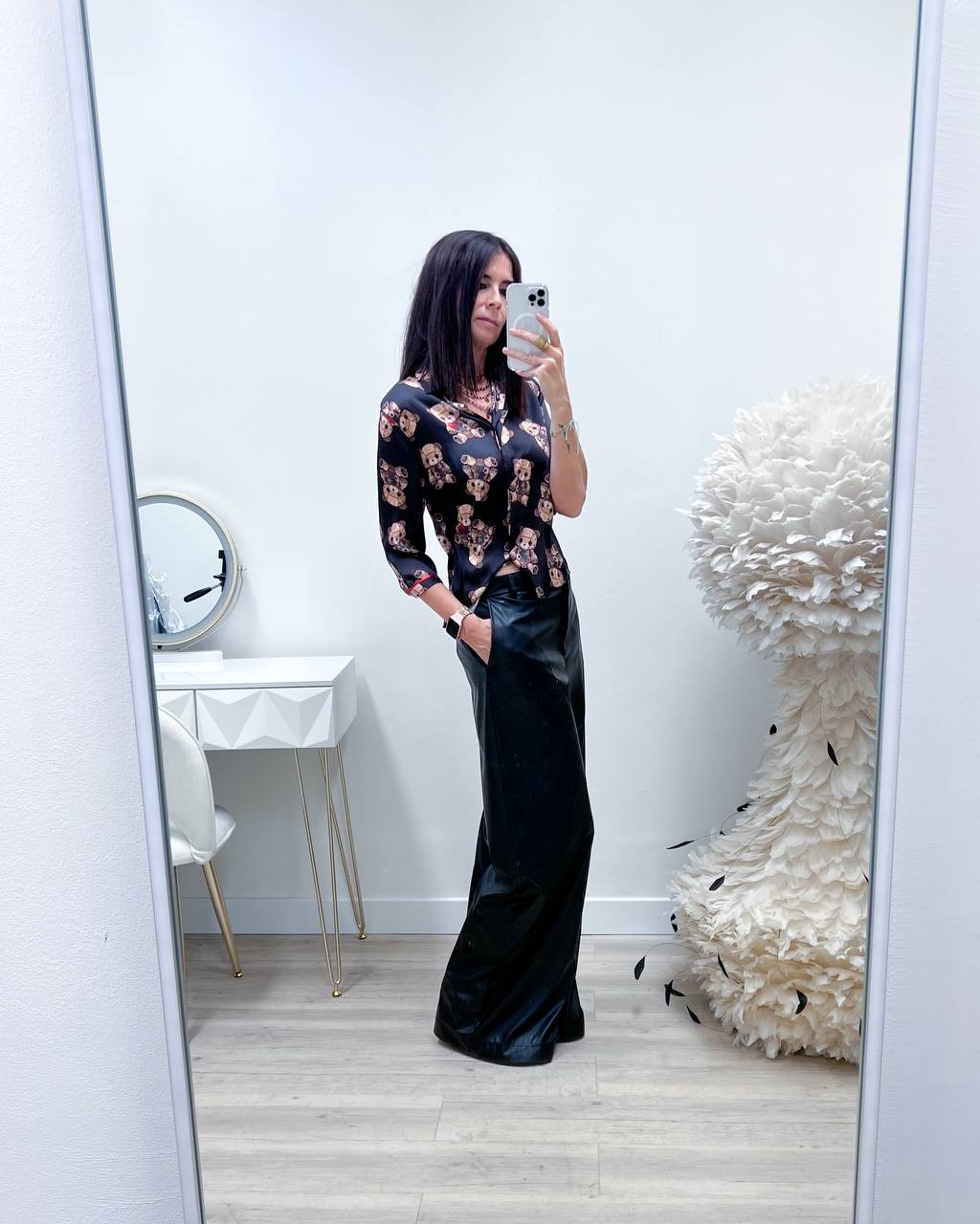 PANTALONI ECOPELLE