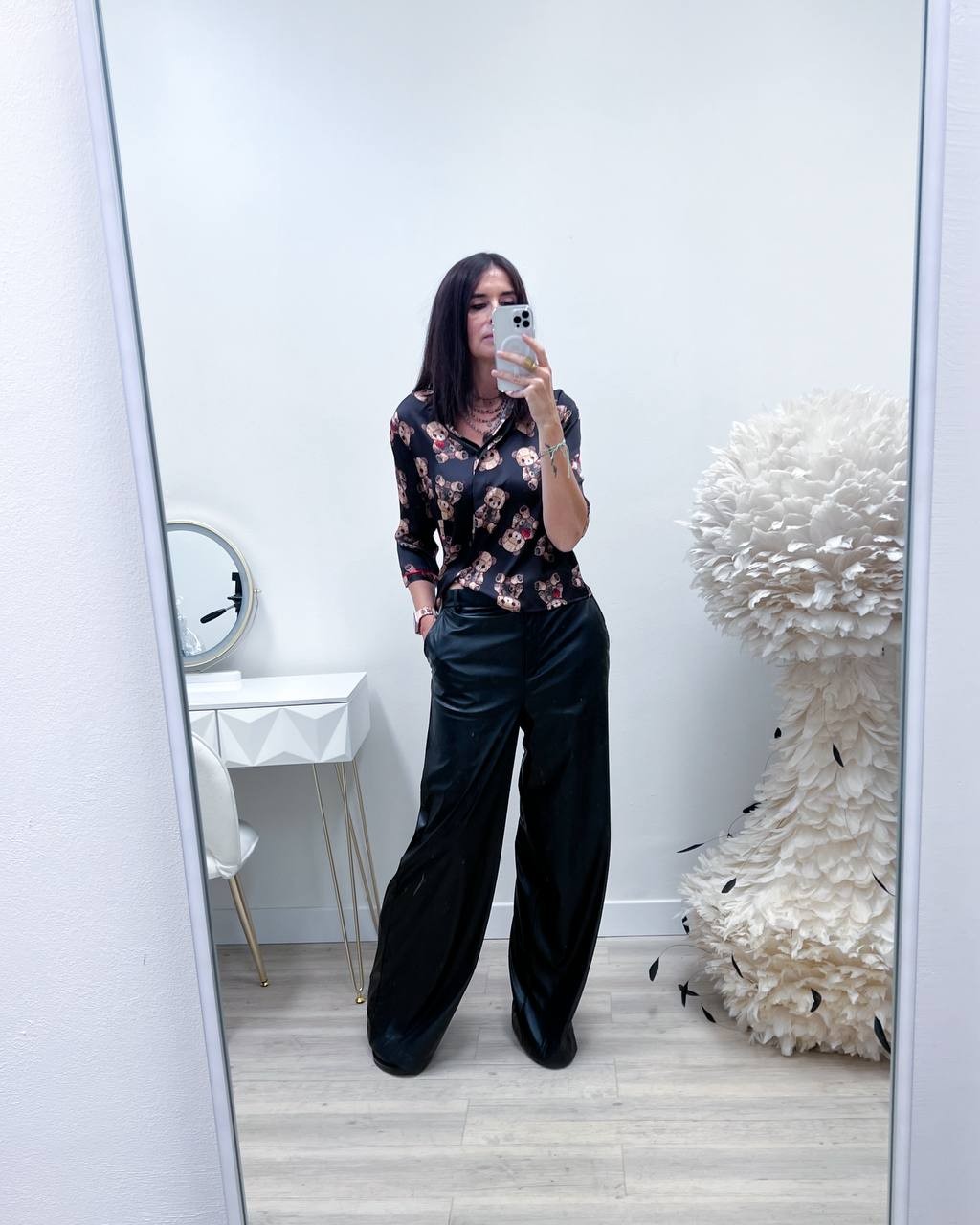 PANTALONI ECOPELLE