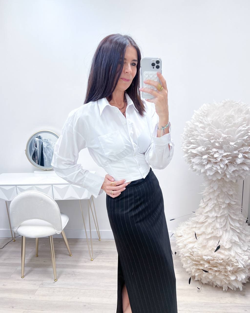 CAMICIA BUSTIER