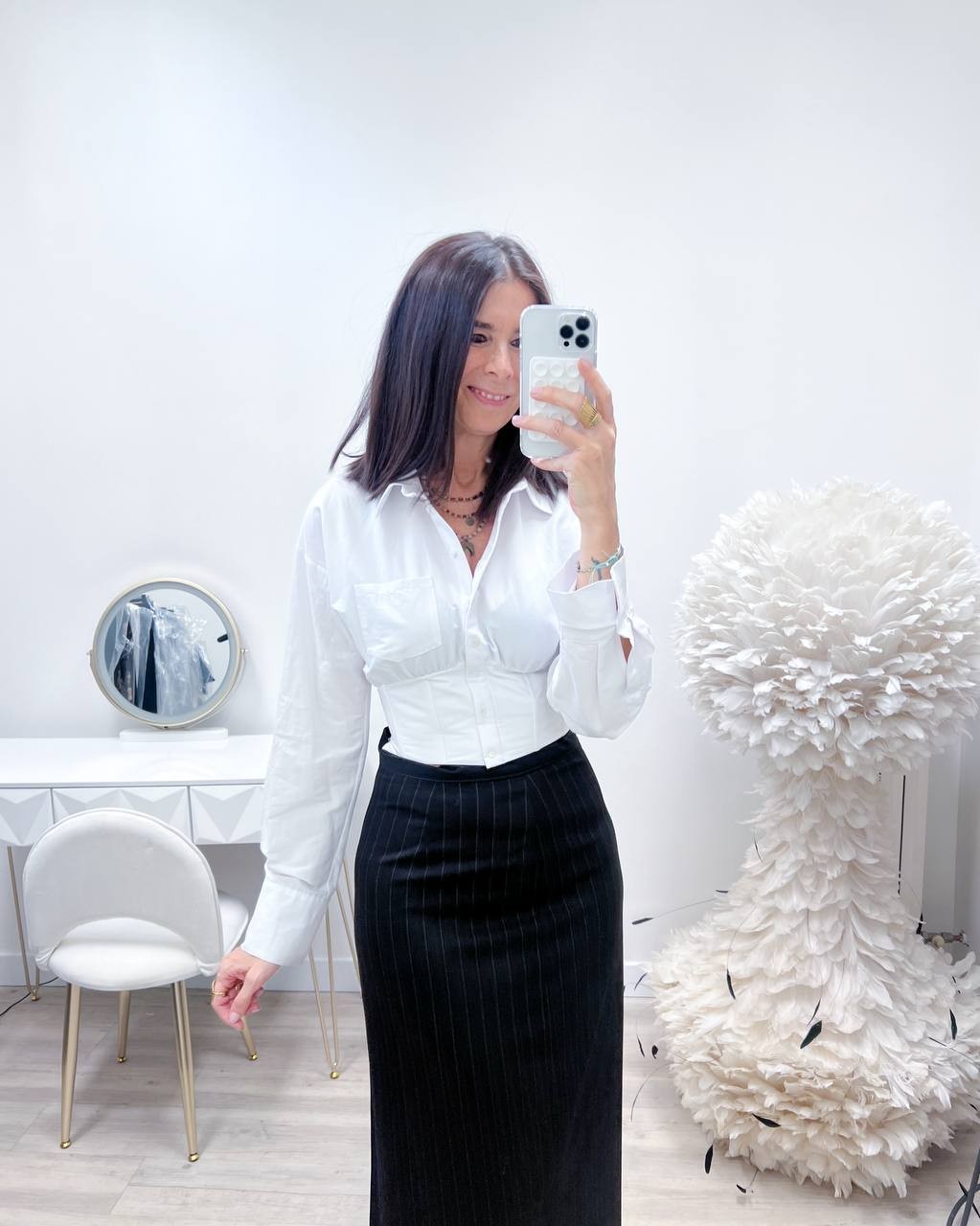 CAMICIA BUSTIER