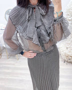 CAMICIA PIED DE POULE
