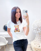 TSHIRT TEDDY WHITE