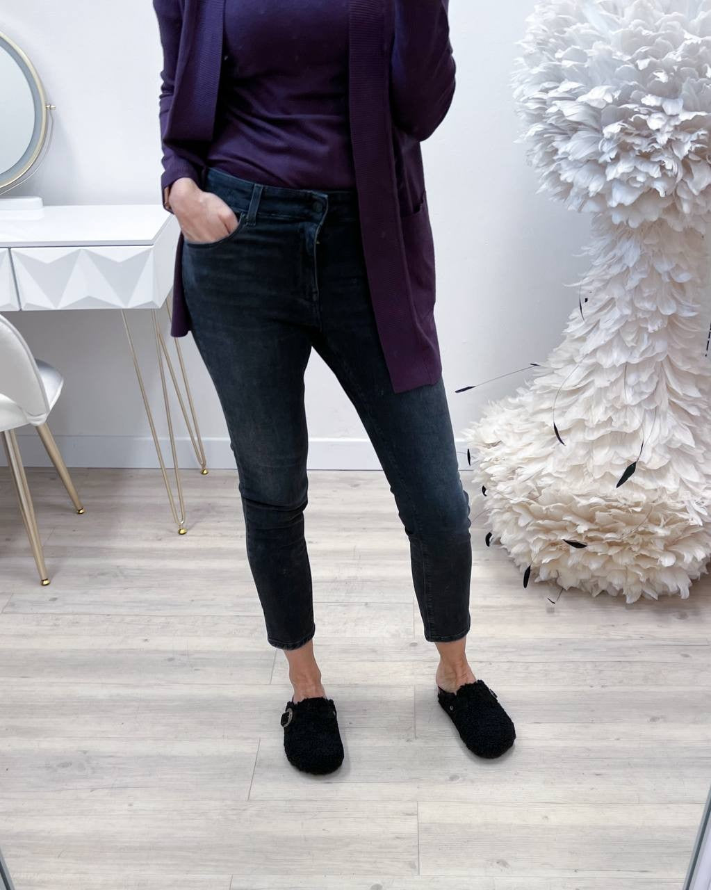 JEANS SKINNY BLACK