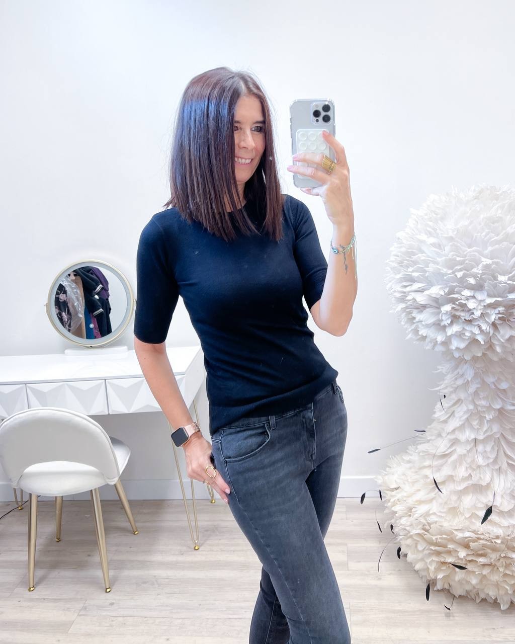 MAGLIA BASIC BLACK
