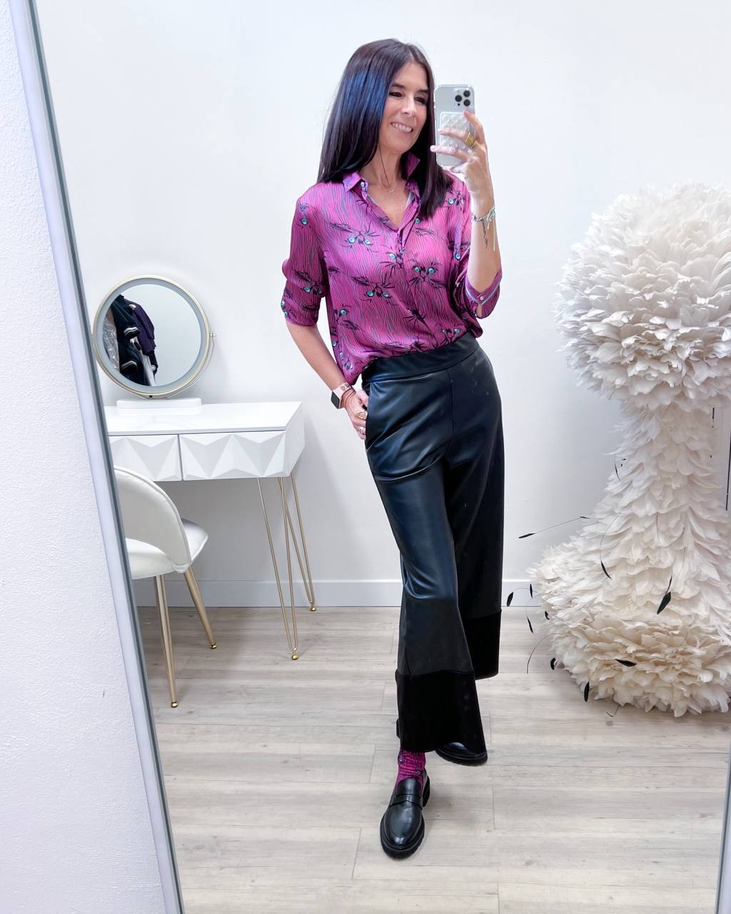 CAMICIA SPOON OCCHI DI GATTO