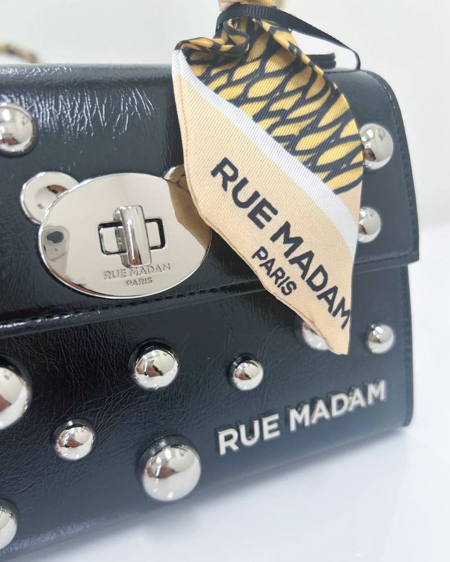 MINI TEDDY STUDS BLACK