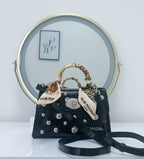 MINI TEDDY STUDS BLACK