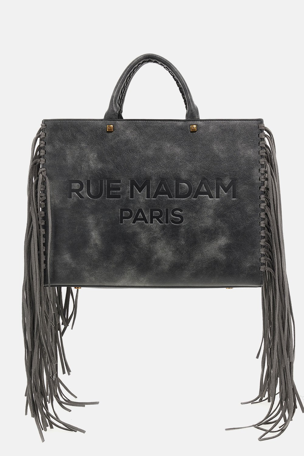 TEXAS TOTE BAG VINTAGE BLACK