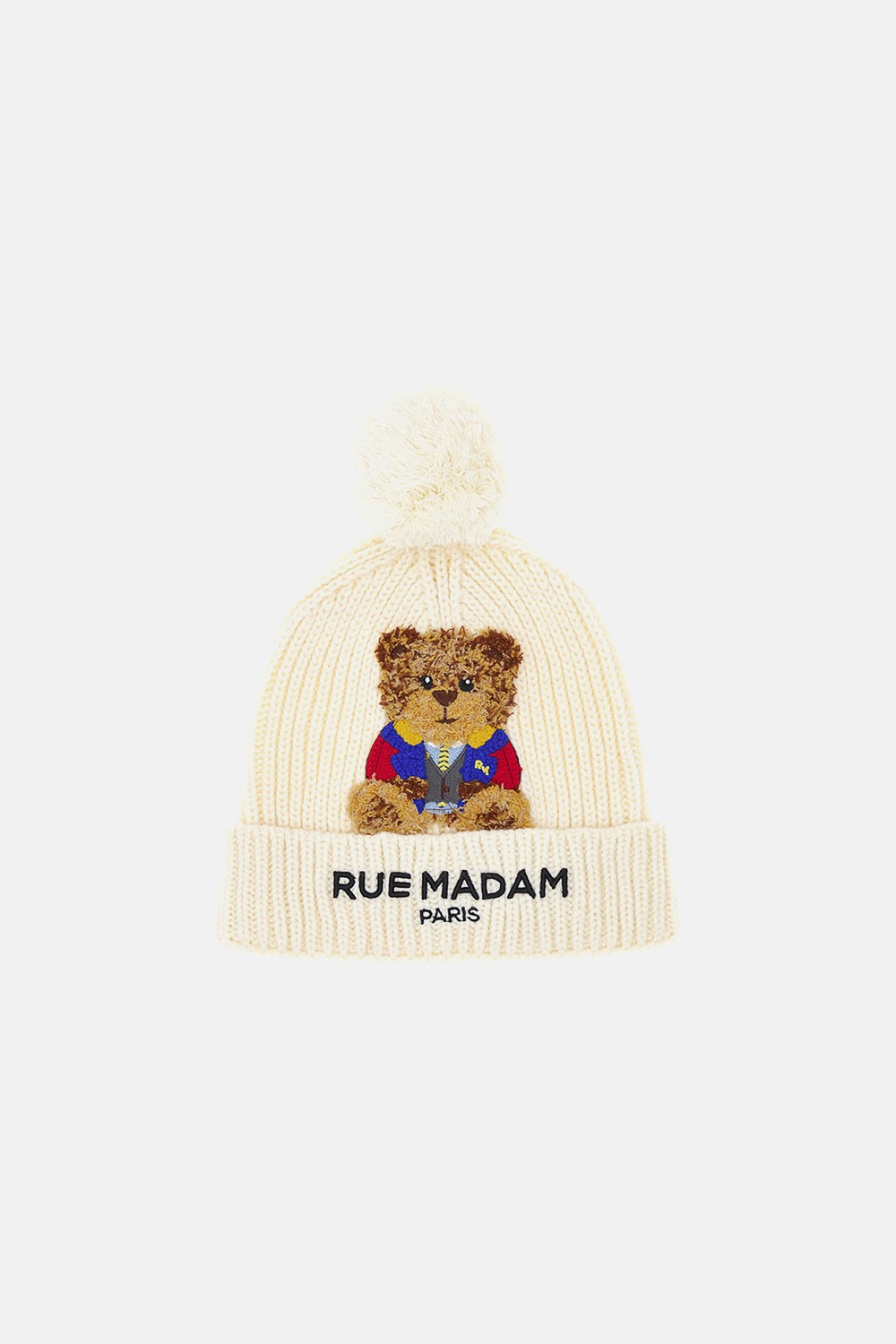 MARVIN BEANIE SOFT WHITE
