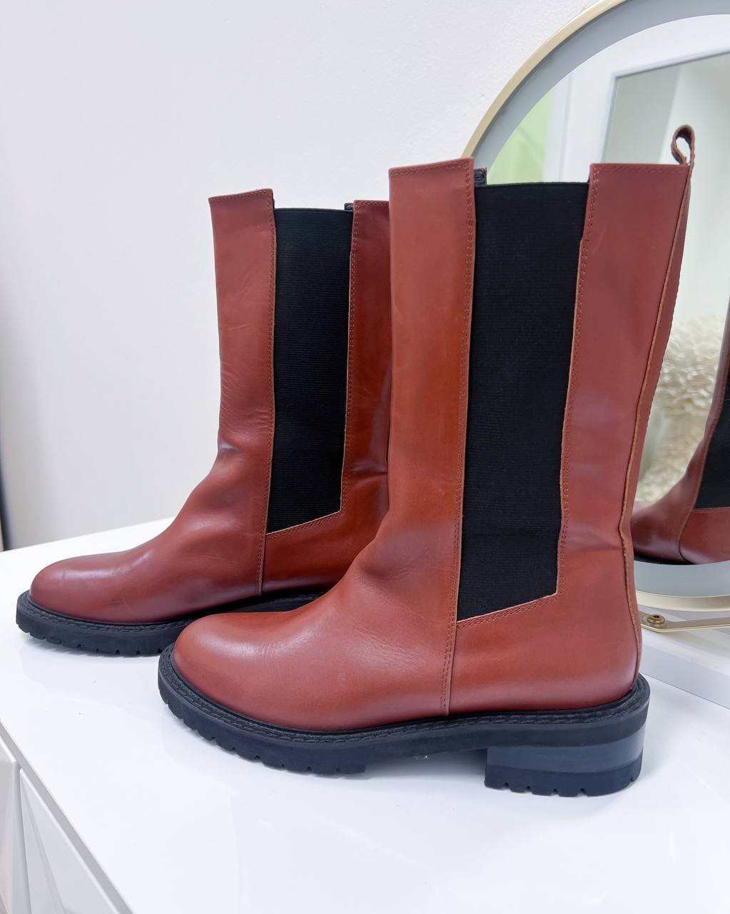 CHELSEA BOOTS CUOIO