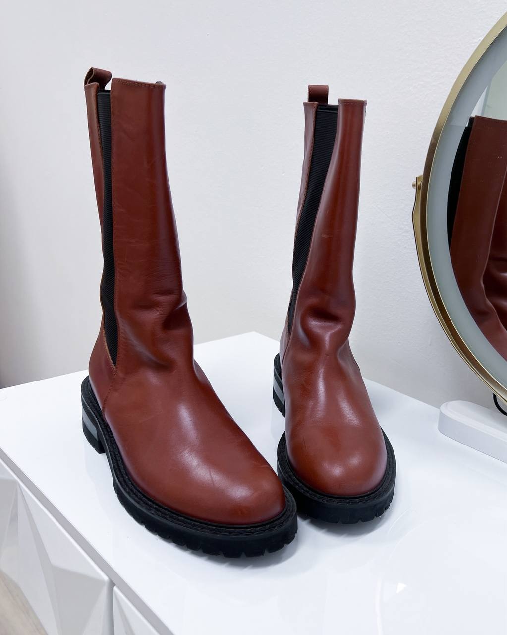 CHELSEA BOOTS CUOIO