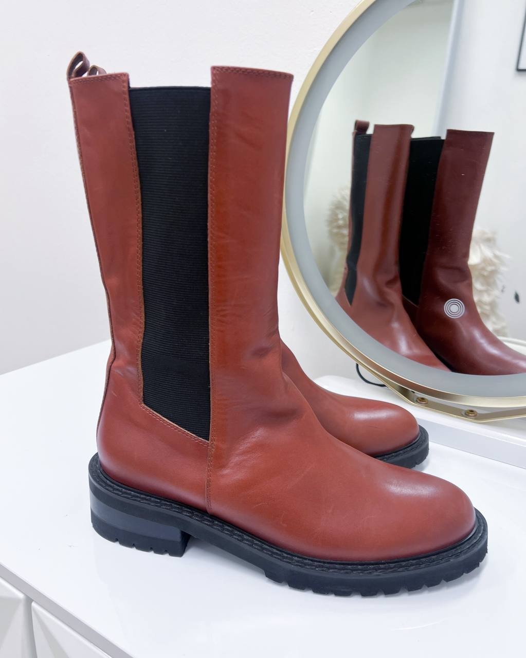 CHELSEA BOOTS CUOIO