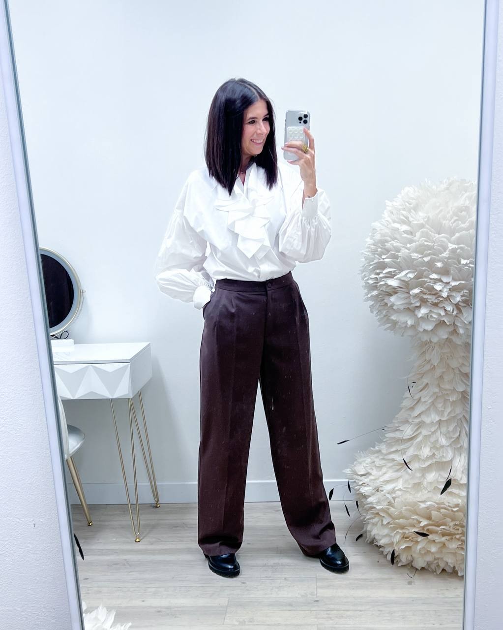 CAMICIA ROUCHES