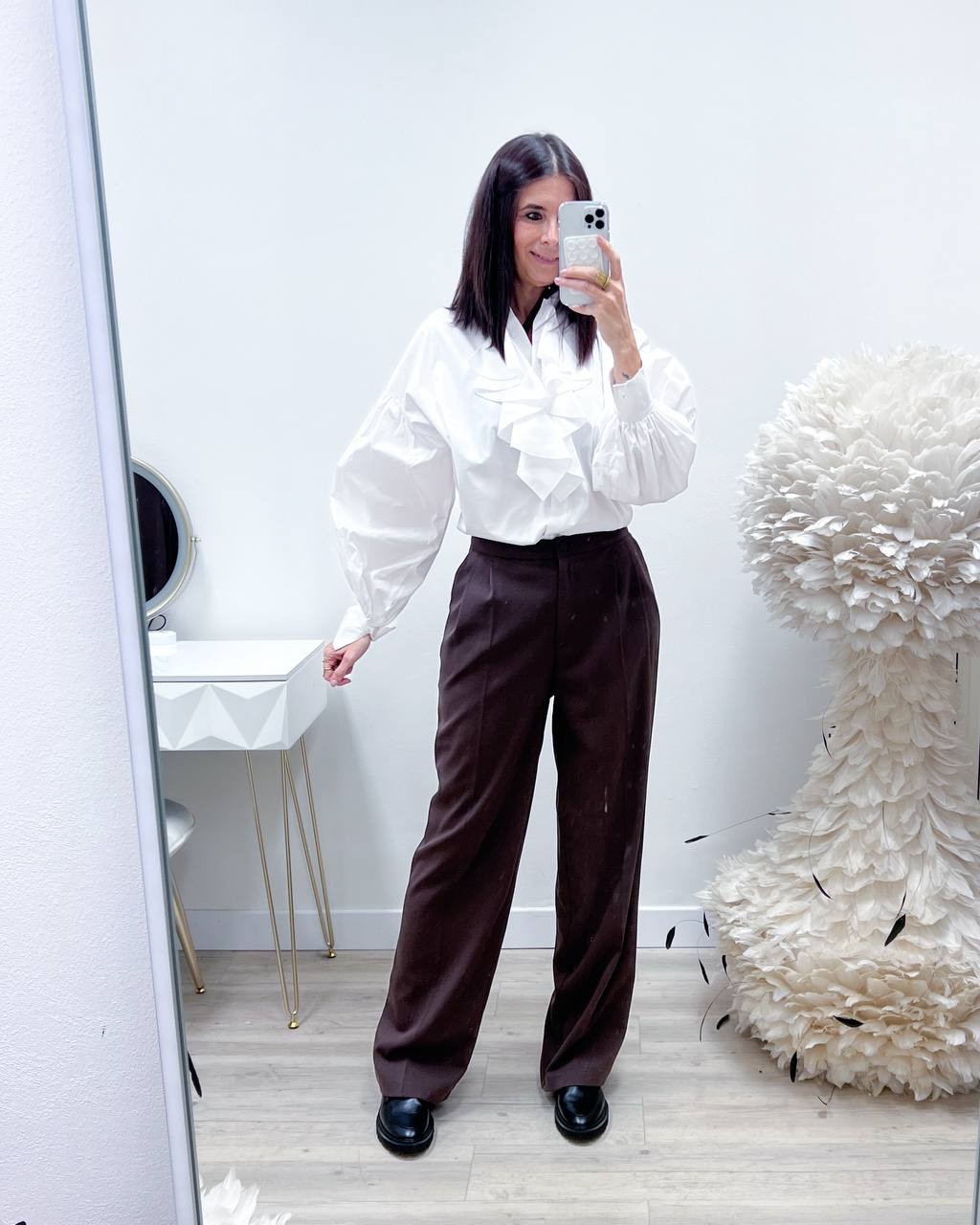 CAMICIA ROUCHES