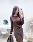 BLUSA CACAO