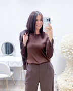 BLUSA CACAO