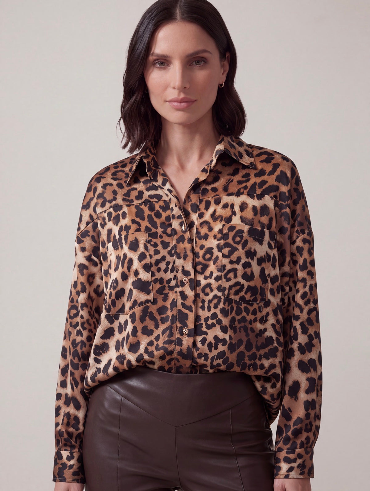 CAMICIA ANIMALIER LEO