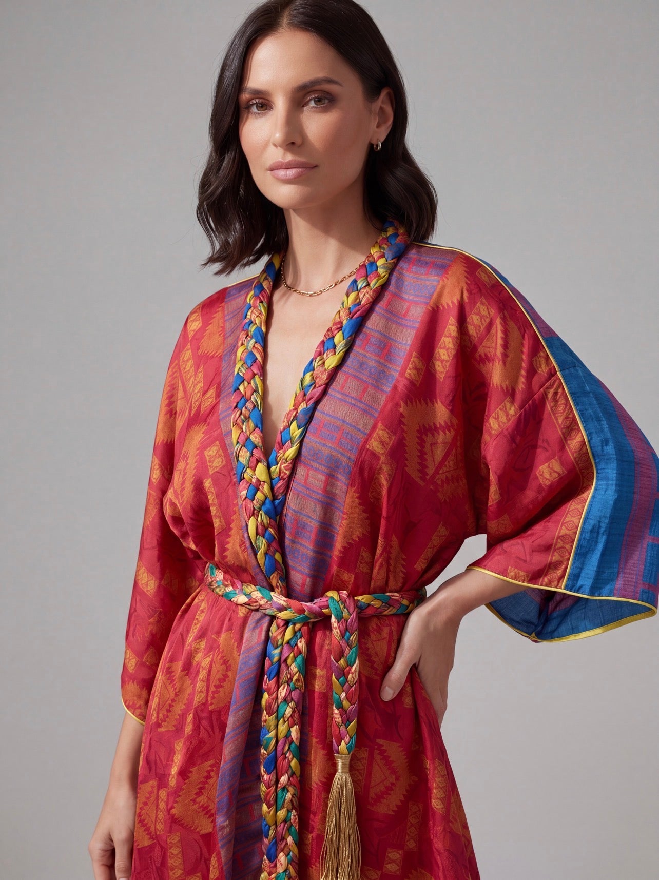 KIMONO IN SETA